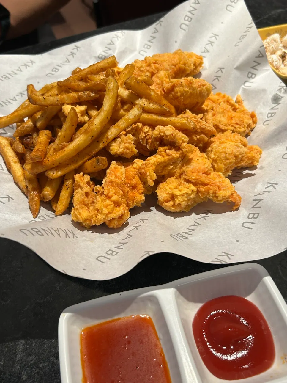 Golden-fried crispy boneless chicken