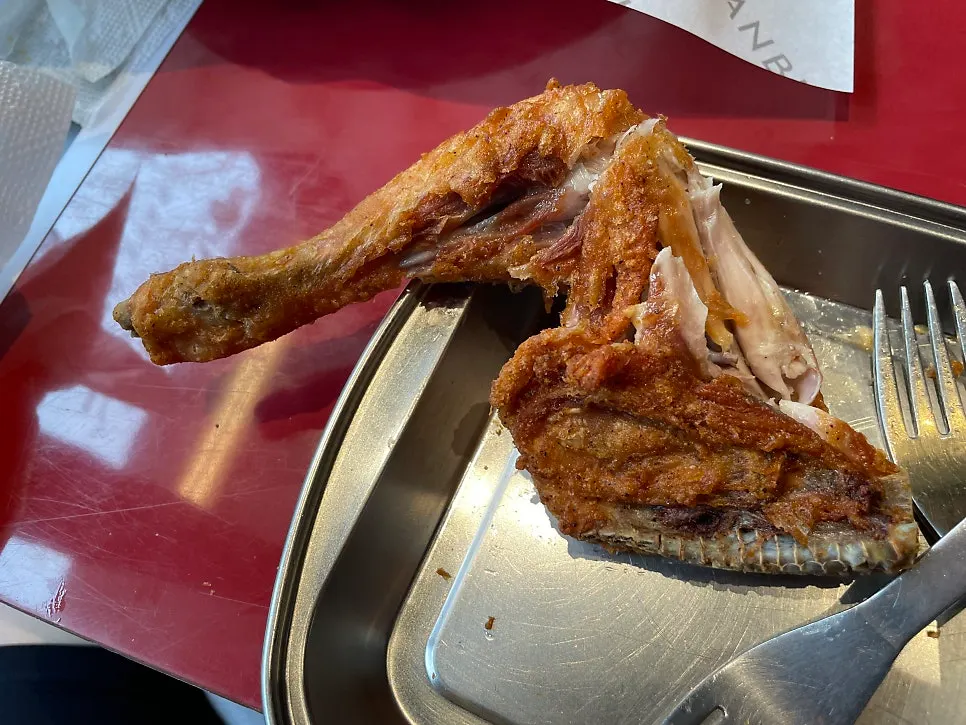 Crispy-yet-juicy chicken texture