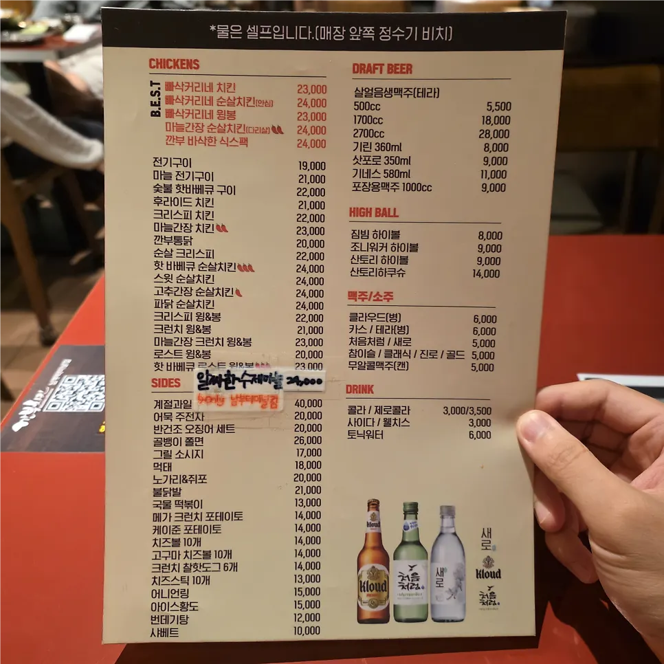 Kkanbu Chicken menu guide