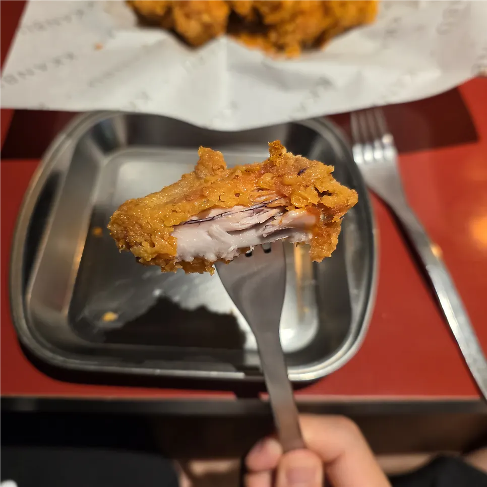 Crispy wing and drumette chicken
