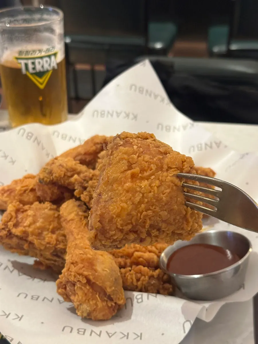 매콤한 크리스피치킨