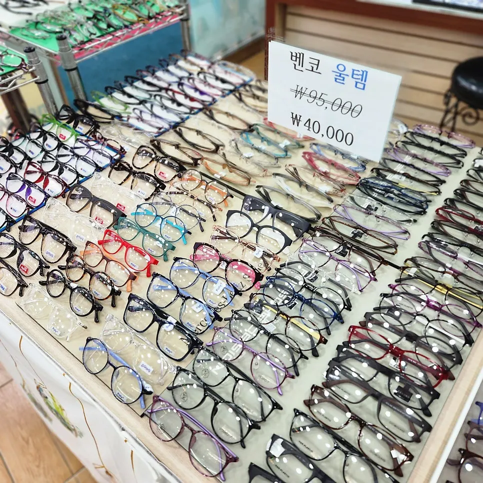 Eye exam and glasses consultation