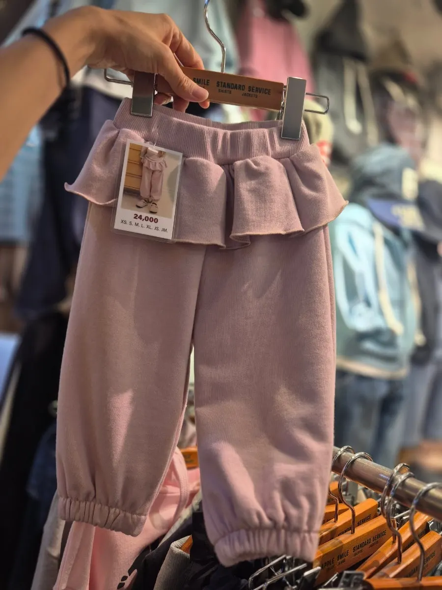Browsing kids' clothes inside Apple Smile