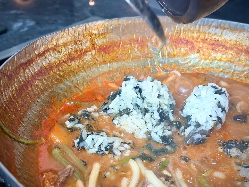 ごま油の香るゴンドゥレ粥