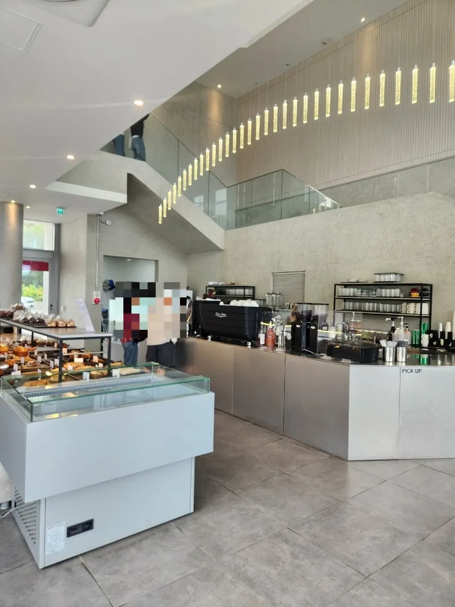 Outdoor seating and natural view at Sum