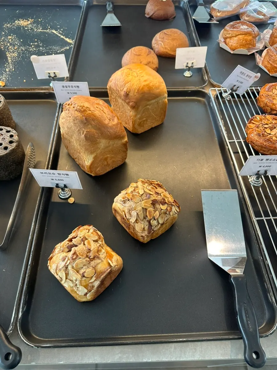 Bread display at Sum checked before ordering