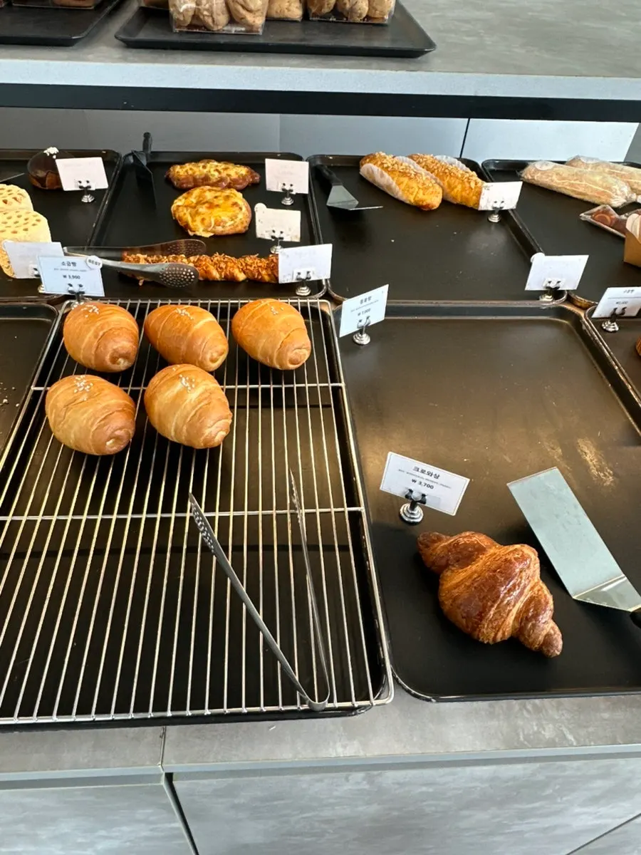 Dessert-style breads displayed at Sum