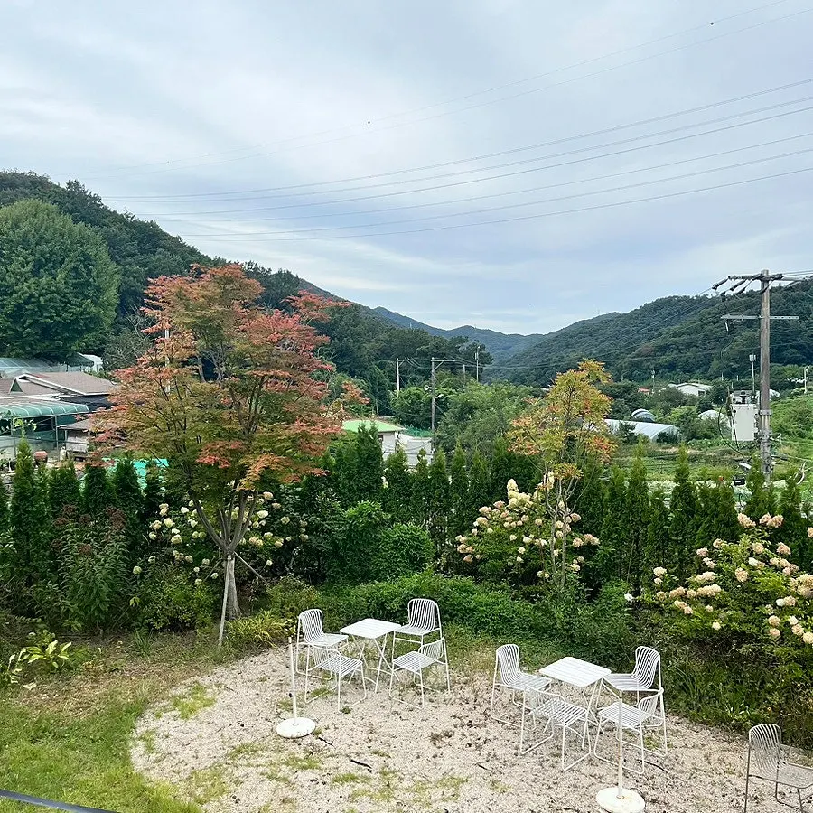 카페 숨 야외 테라스
