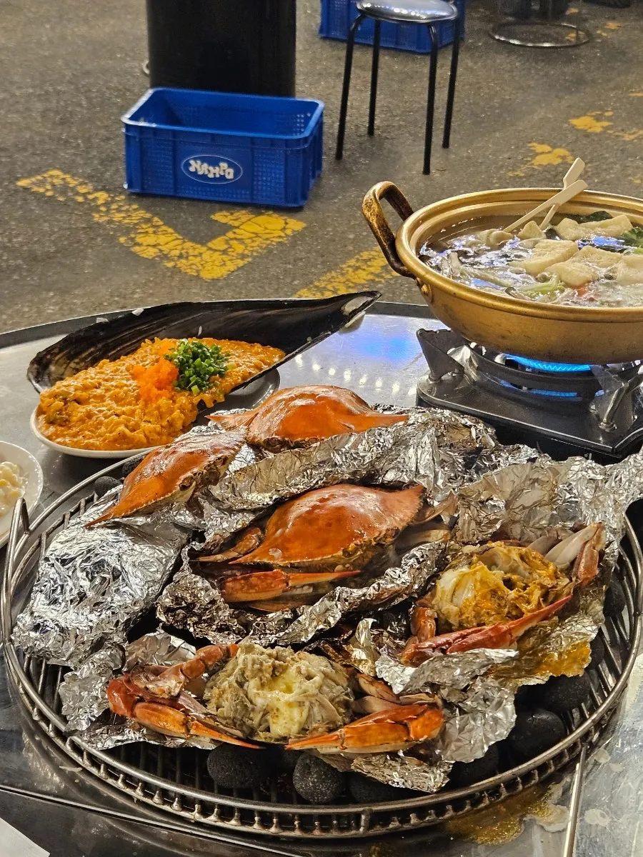 키조개 껍데기에 담긴 로제 리조또