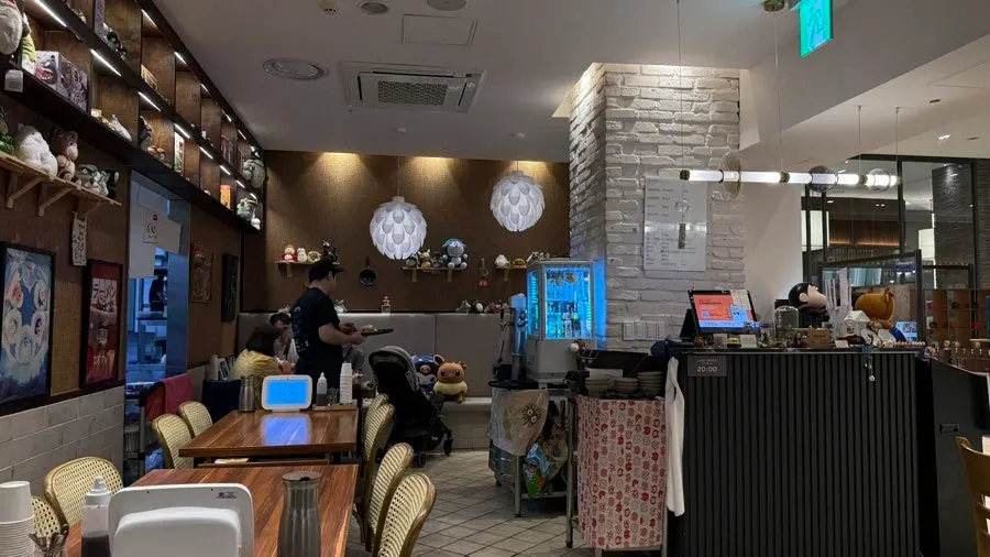 Clean interior atmosphere at Daidokoro