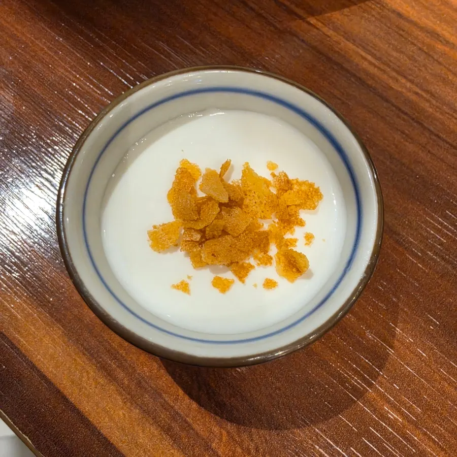 Pudín de leche de postre