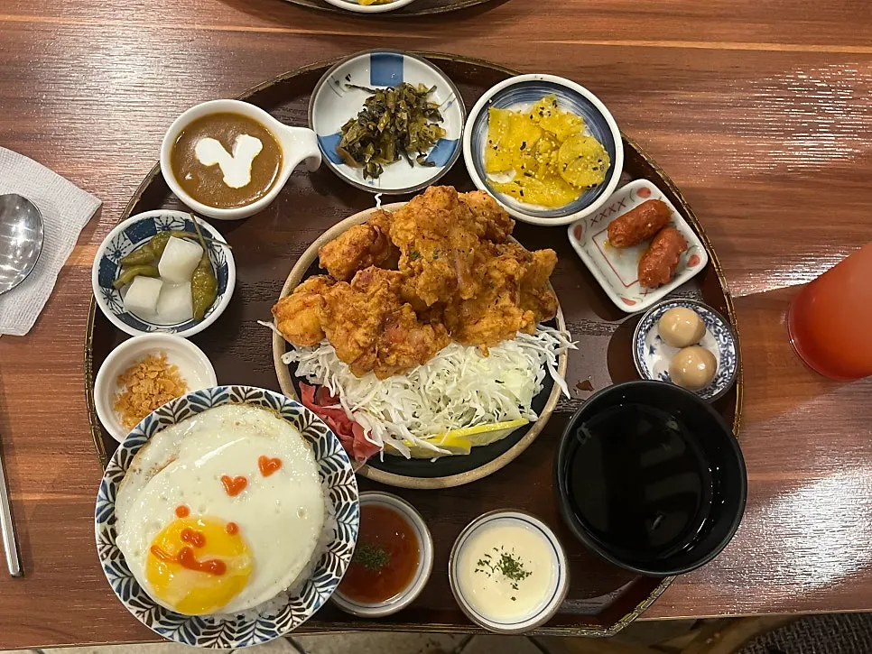 다이도코로 가라아게 정식