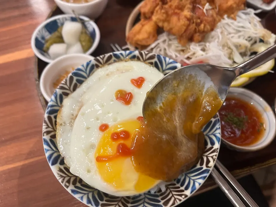 가라아게 정식에 나온 카레