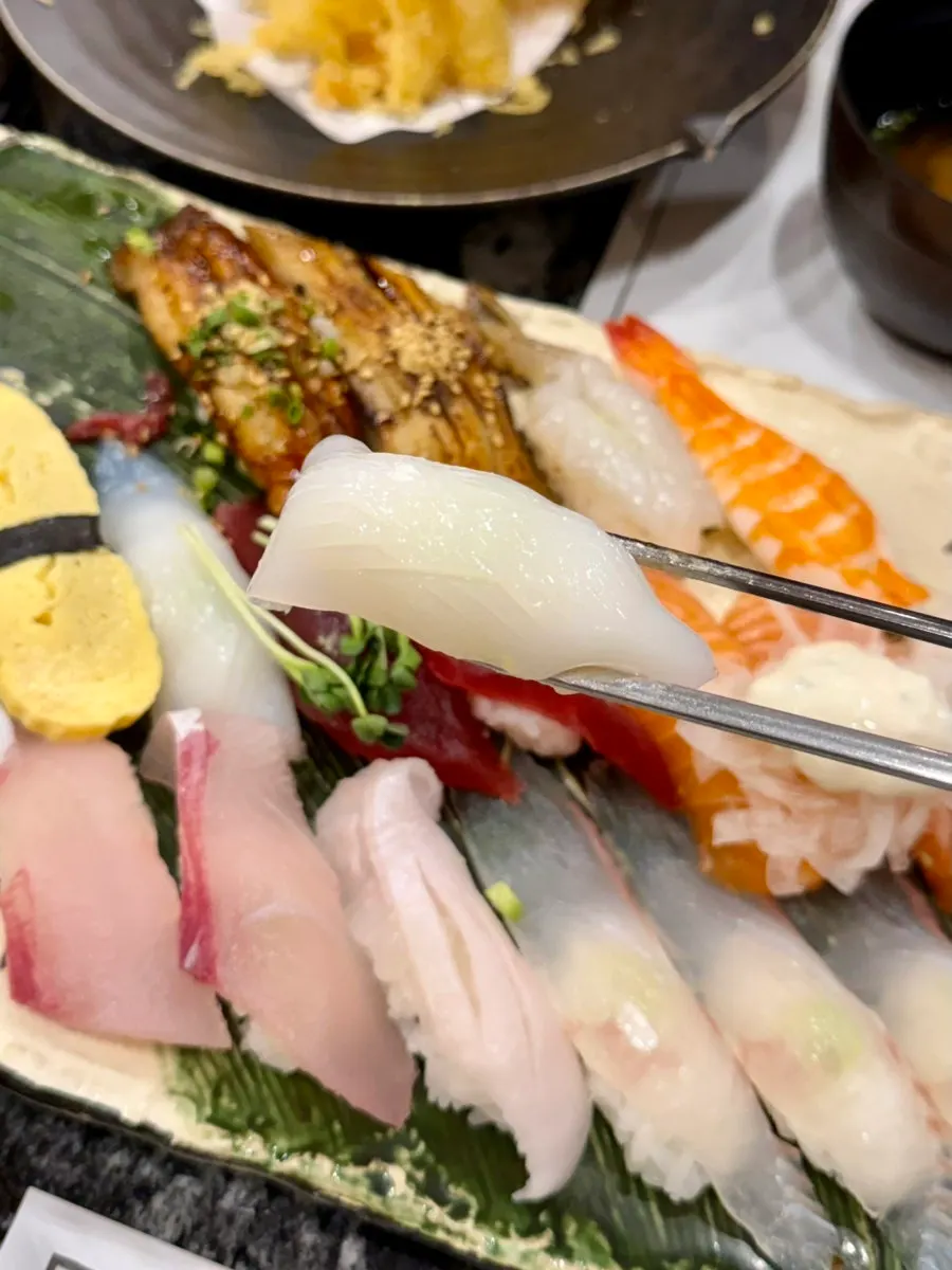 Moshi Moshi Sushi flounder sushi