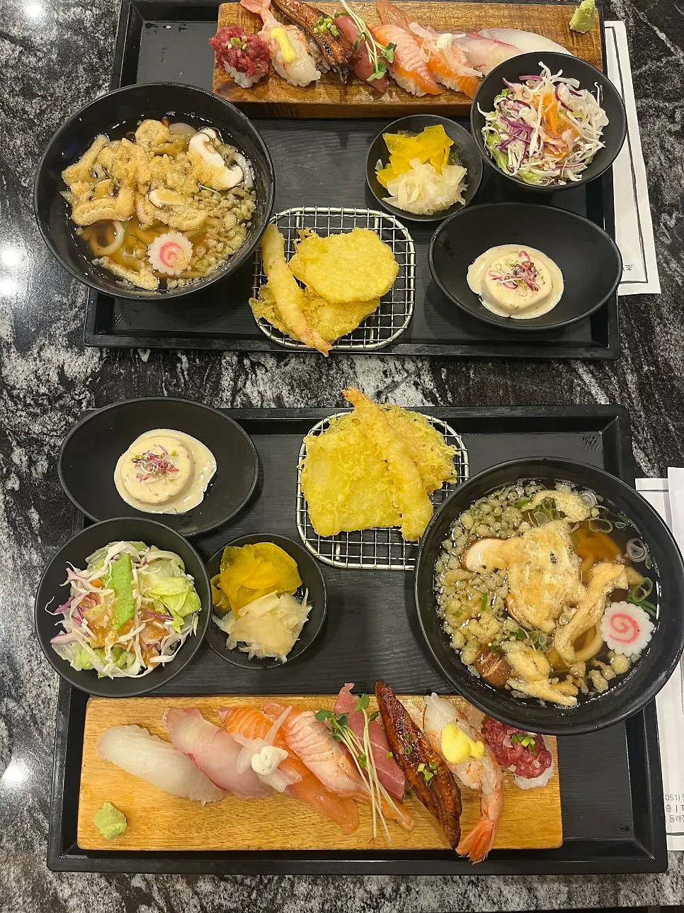 Two Sushi Set meals