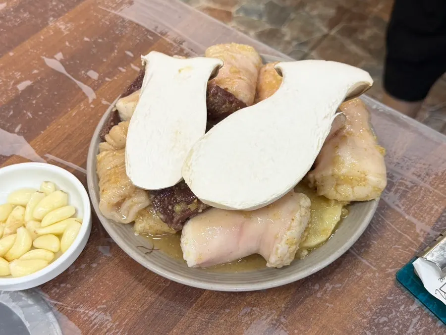 염통 대창 곱창 특양 소금구이
