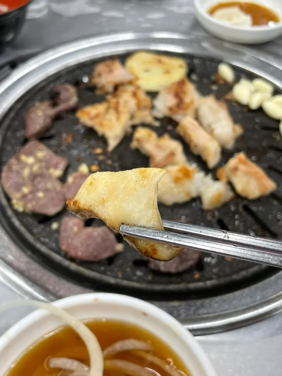 Drinks ordered with grilled offal