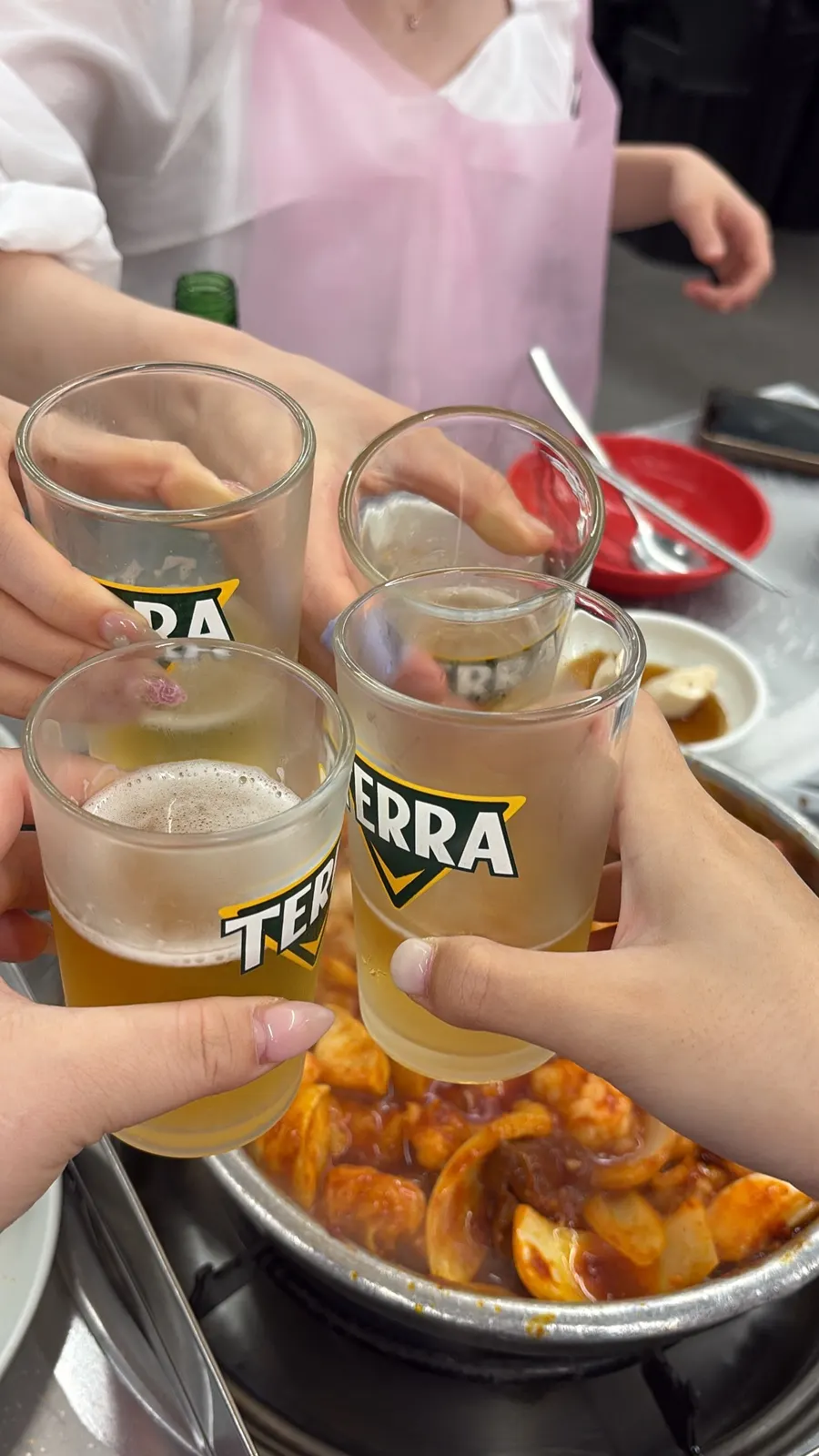 양곱창과 함께 즐긴 소맥 한 잔