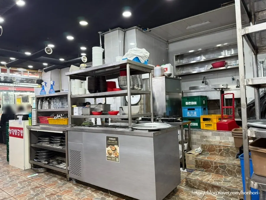 Two Bupyeong Yang Gopchang shops standing side by side