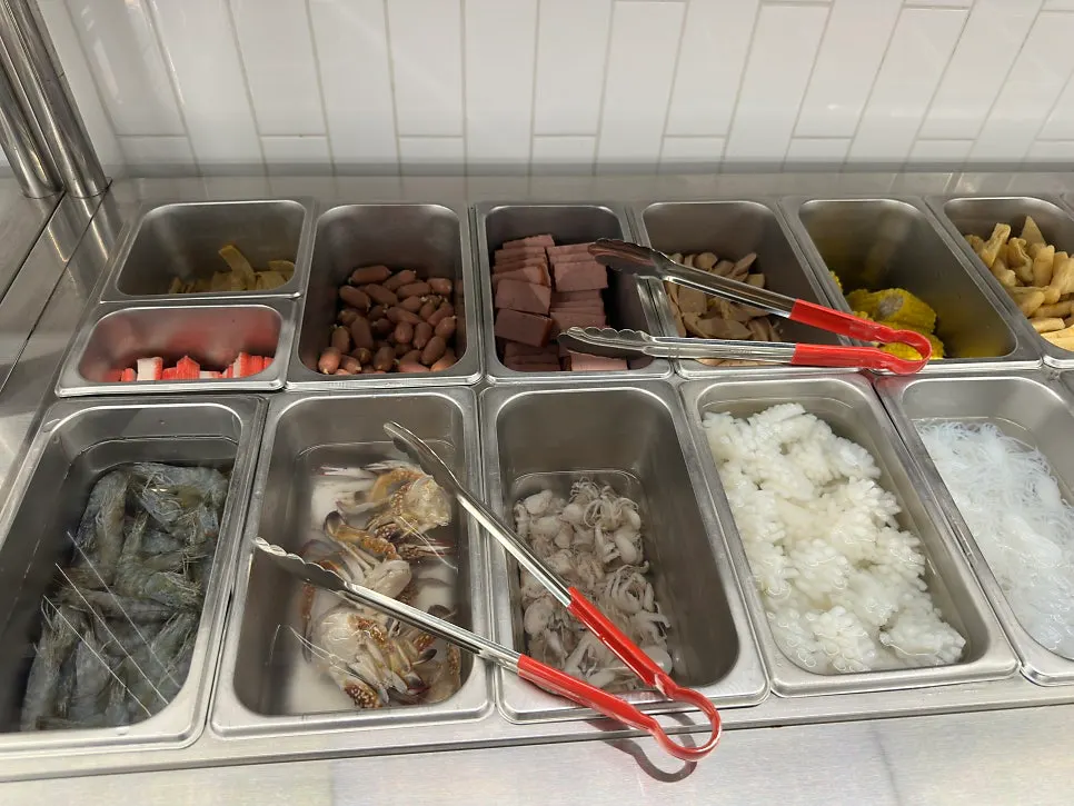 Various skewer types including lamb and beef skewers