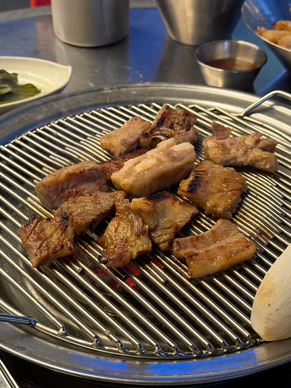カルビ注文時に一緒に出てきたトゥッペギの卵蒸し