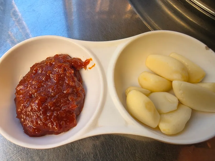 Salted pollock roe side dish