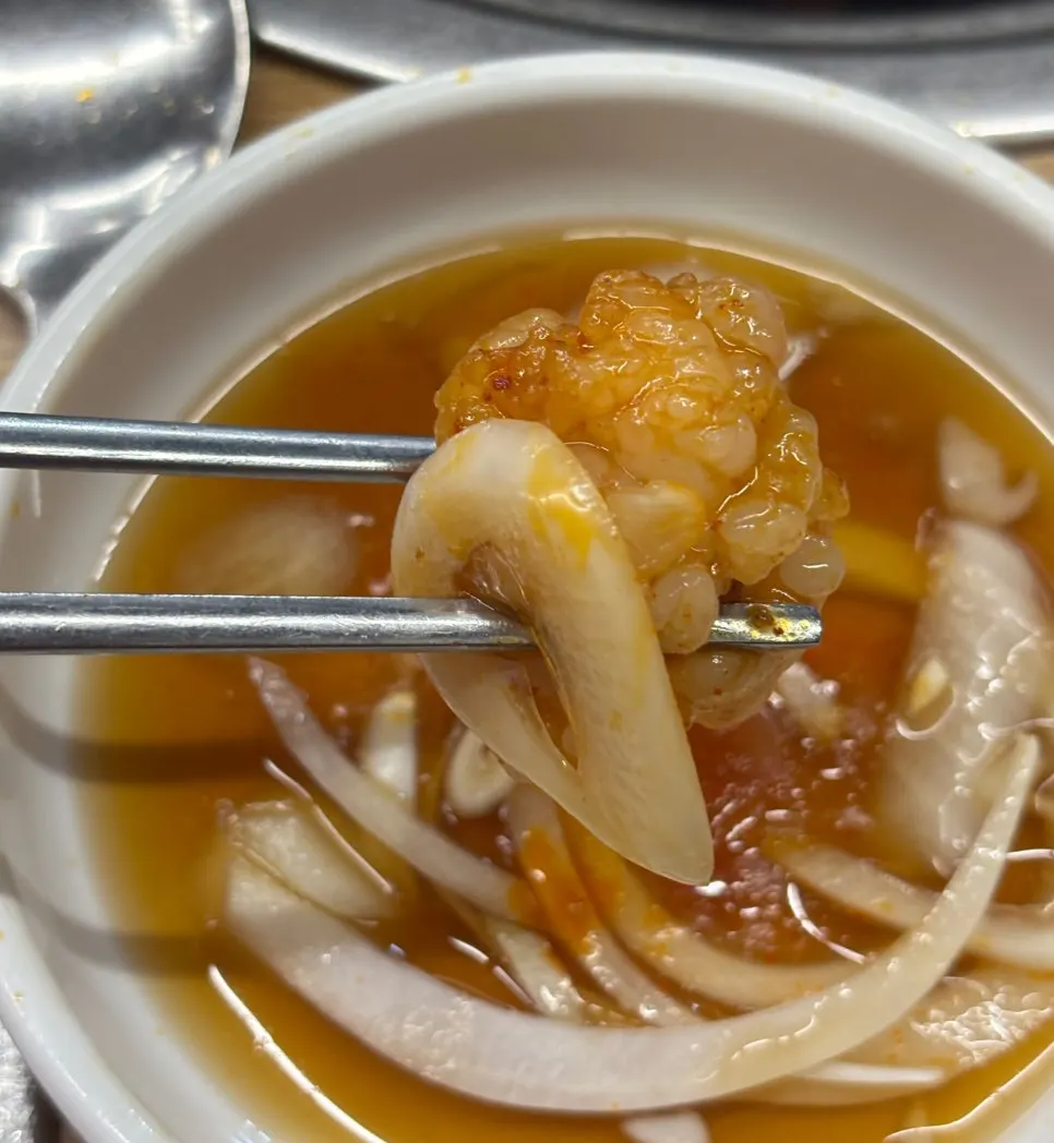 다 익은 돌판양념구이 한 판