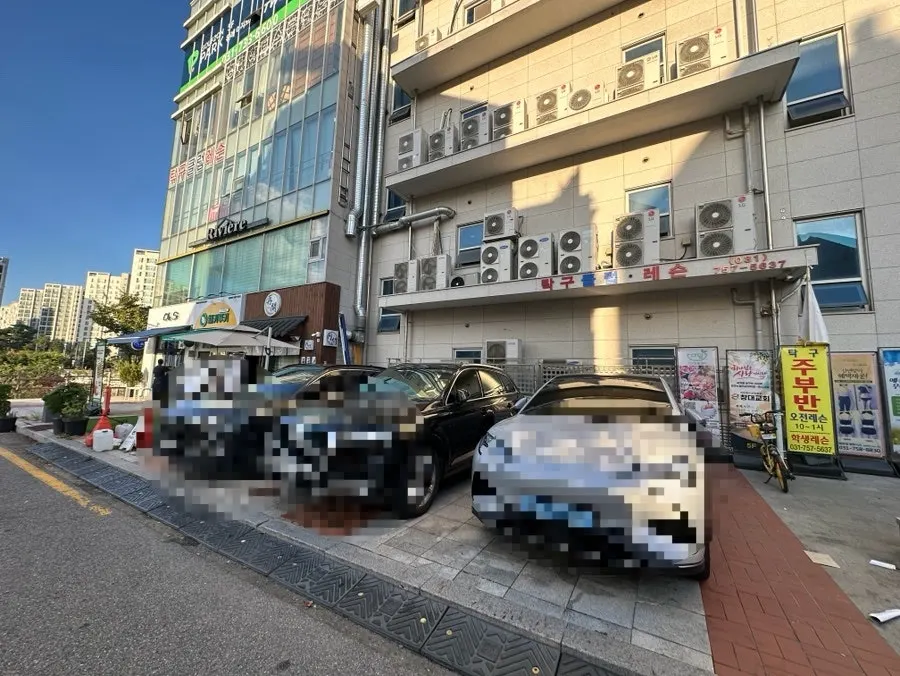 남위례역 인근 위례역사수변공원 주변 거리