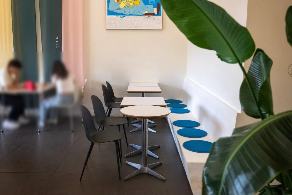 MR's dog-friendly 1st floor indoor space
