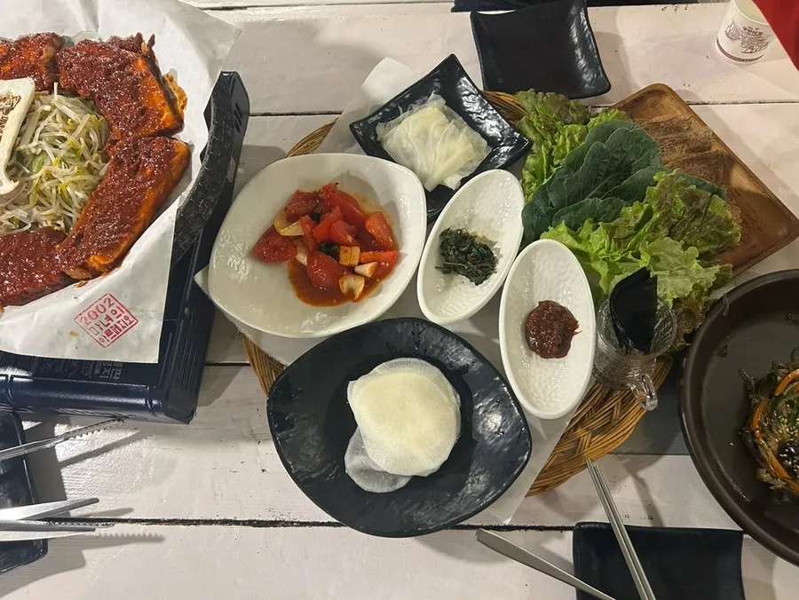 치즈토마토장 삼겹살
