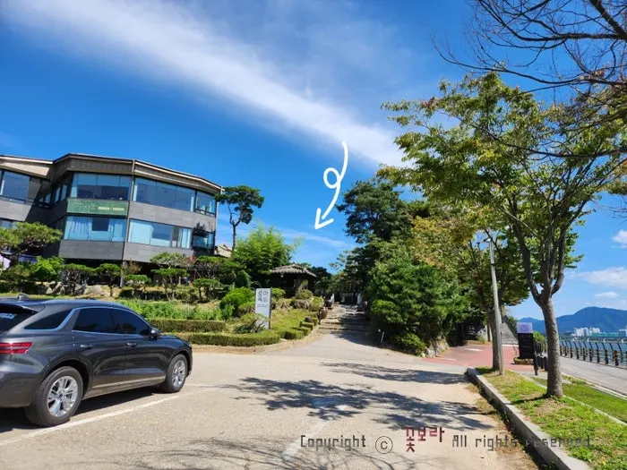 남양주 드라이브길에서 본 로마옥 리버사이드 주변 풍경