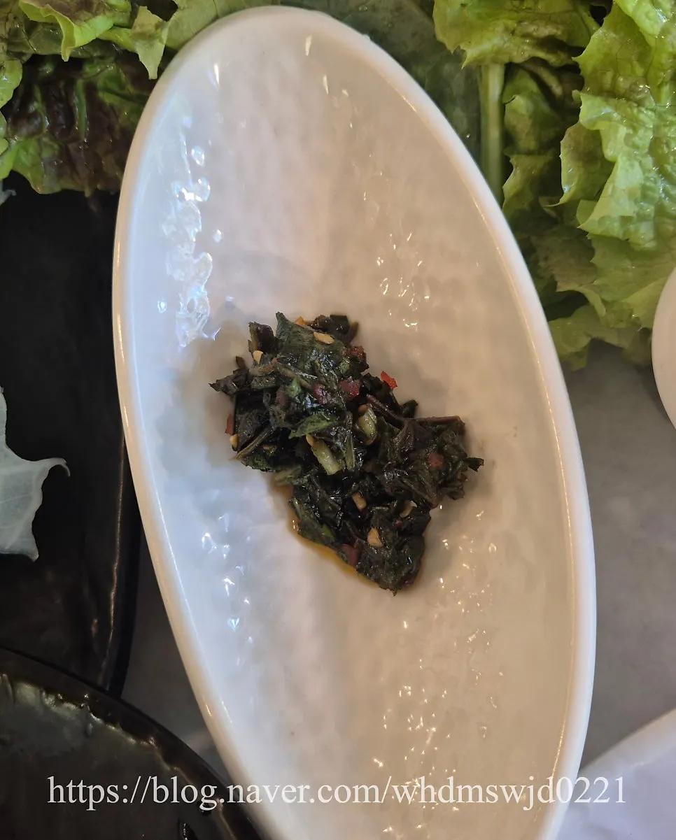 토마토장 삼겹살 한상차림