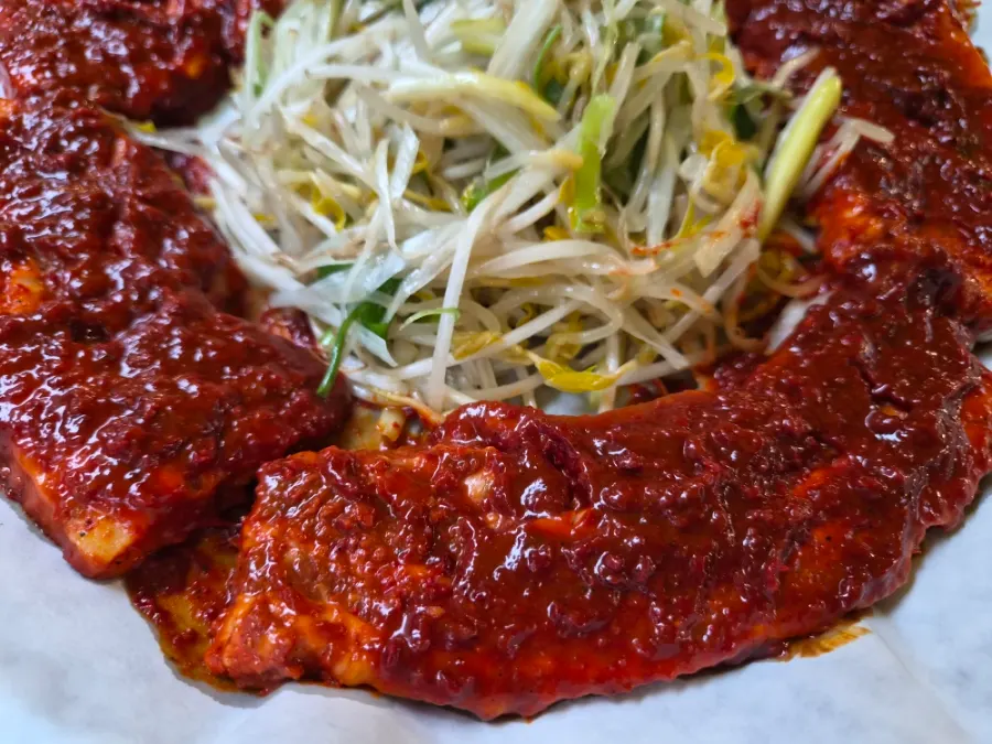 테이블 태블릿 주문 화면