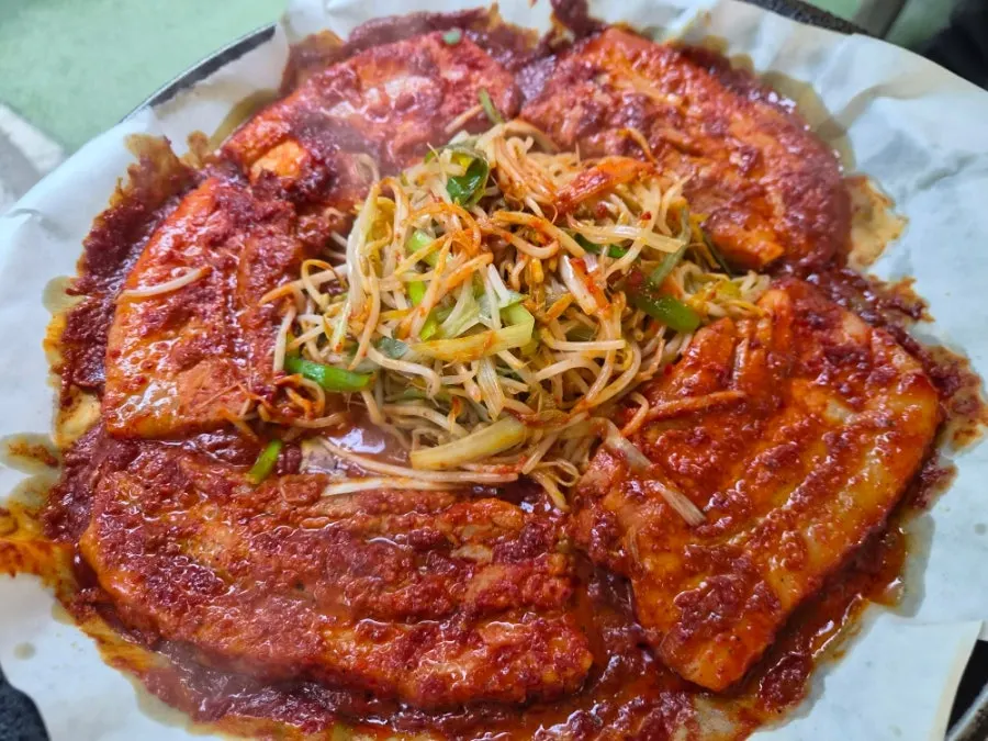 갈바 속쫀 감자전