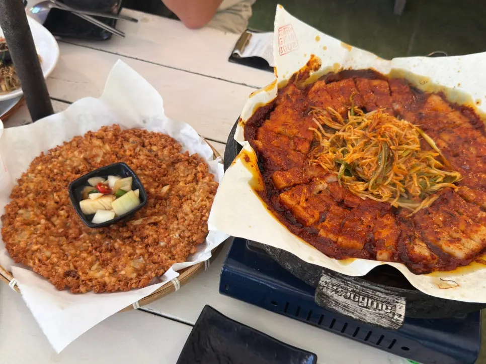 마녀의 겉바속쫀 감자전
