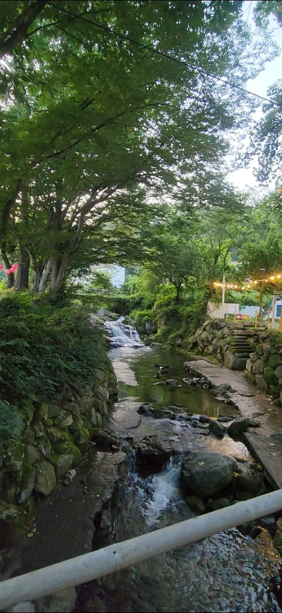 The pleasant outdoor dining atmosphere at 2002 Witch's Arpeggio