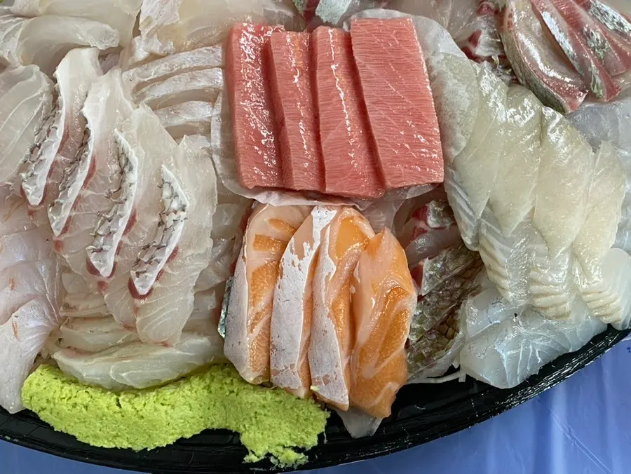 감성돔 연어 참다랑어 등 고급회 6종 구성