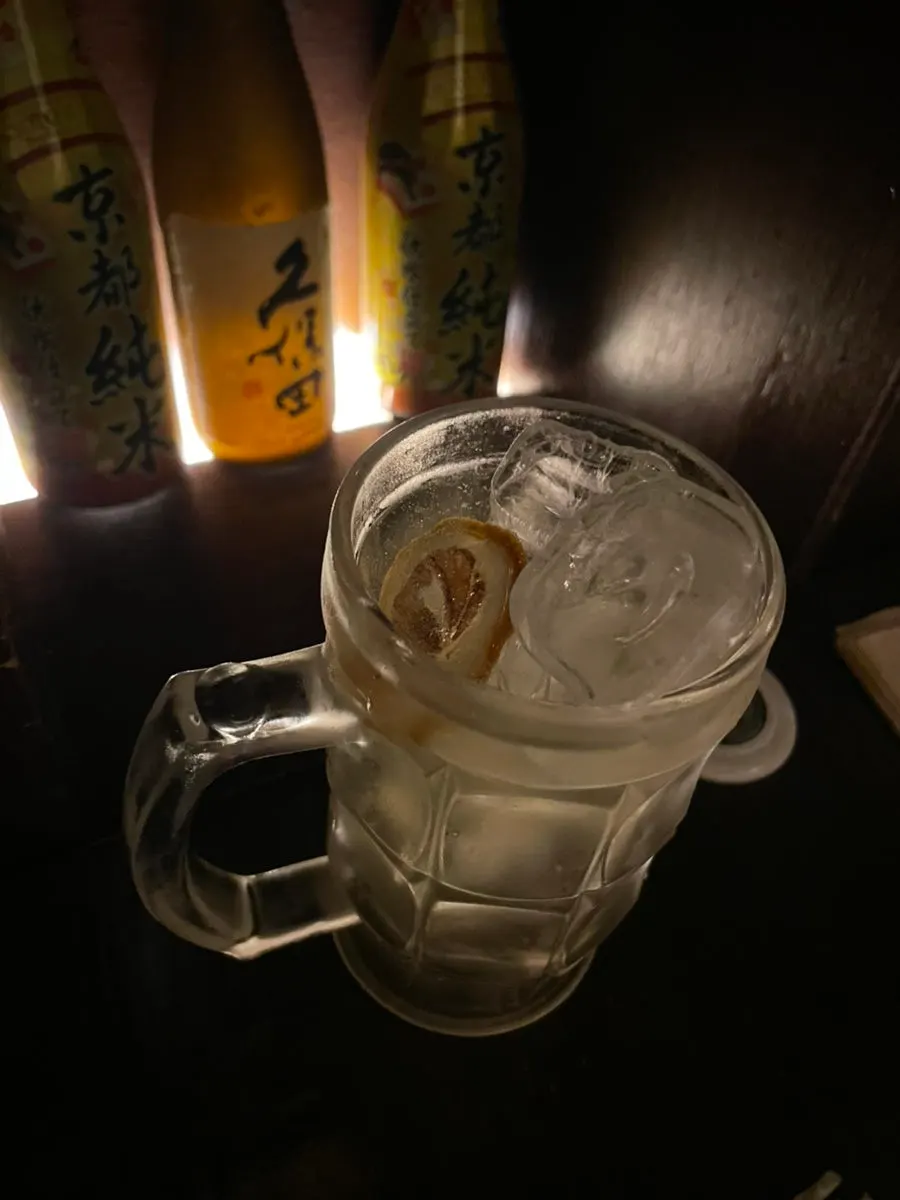 토닉하이볼 한 잔