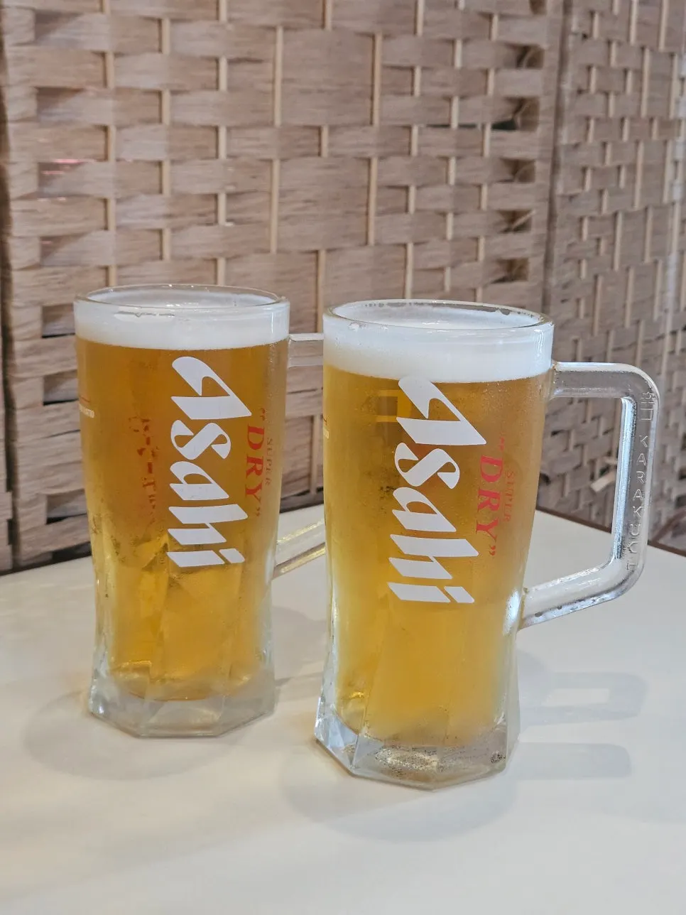 먼저 나온 아사히 생맥주