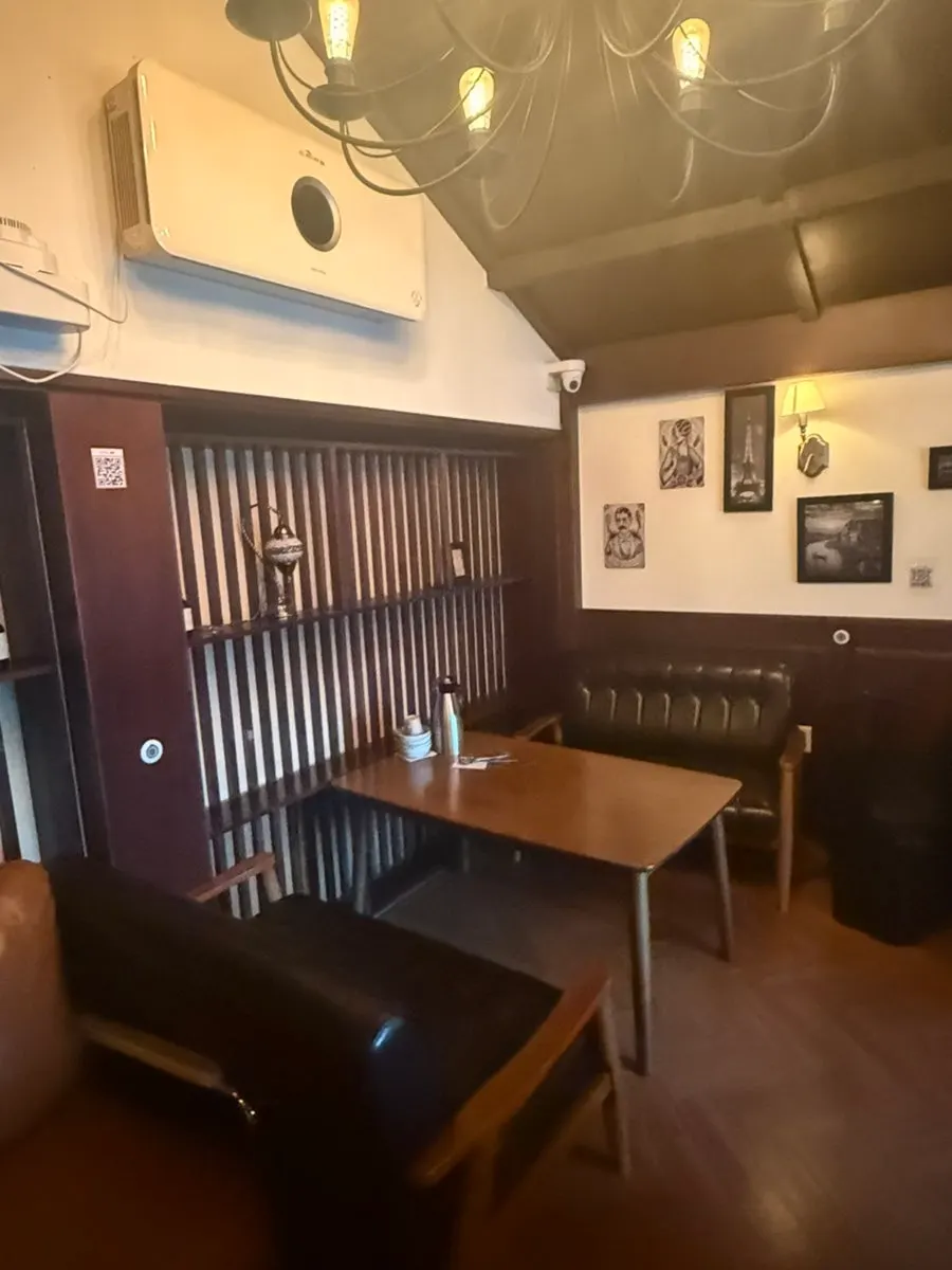 View of the store from the bar seats