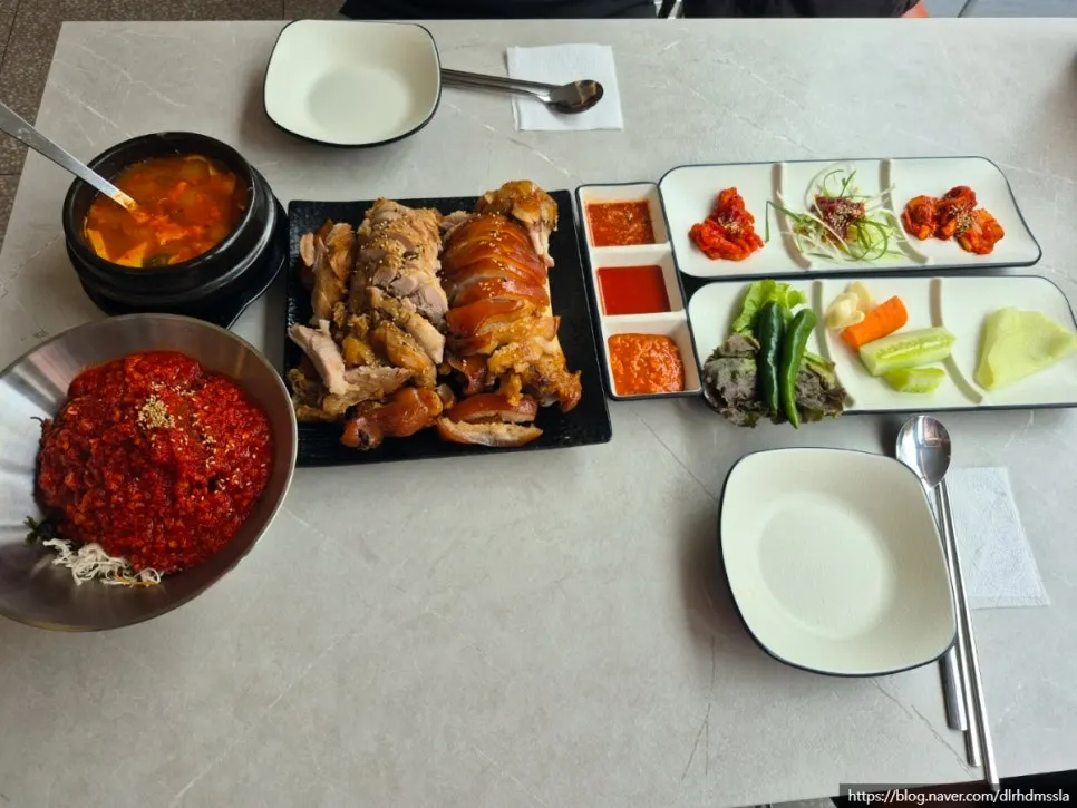 A spread of side dishes ideal for lettuce wraps
