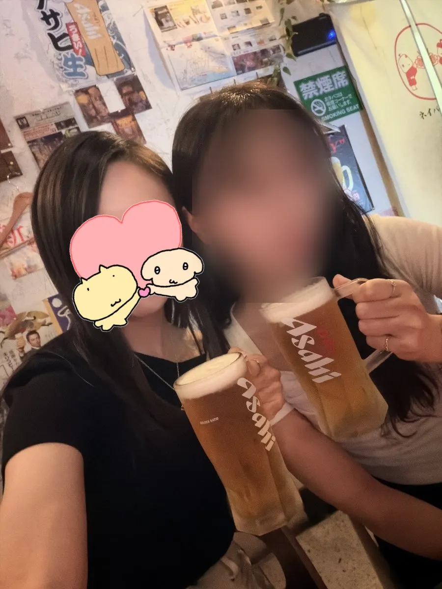 Asahi nama biru signage next to a draft beer