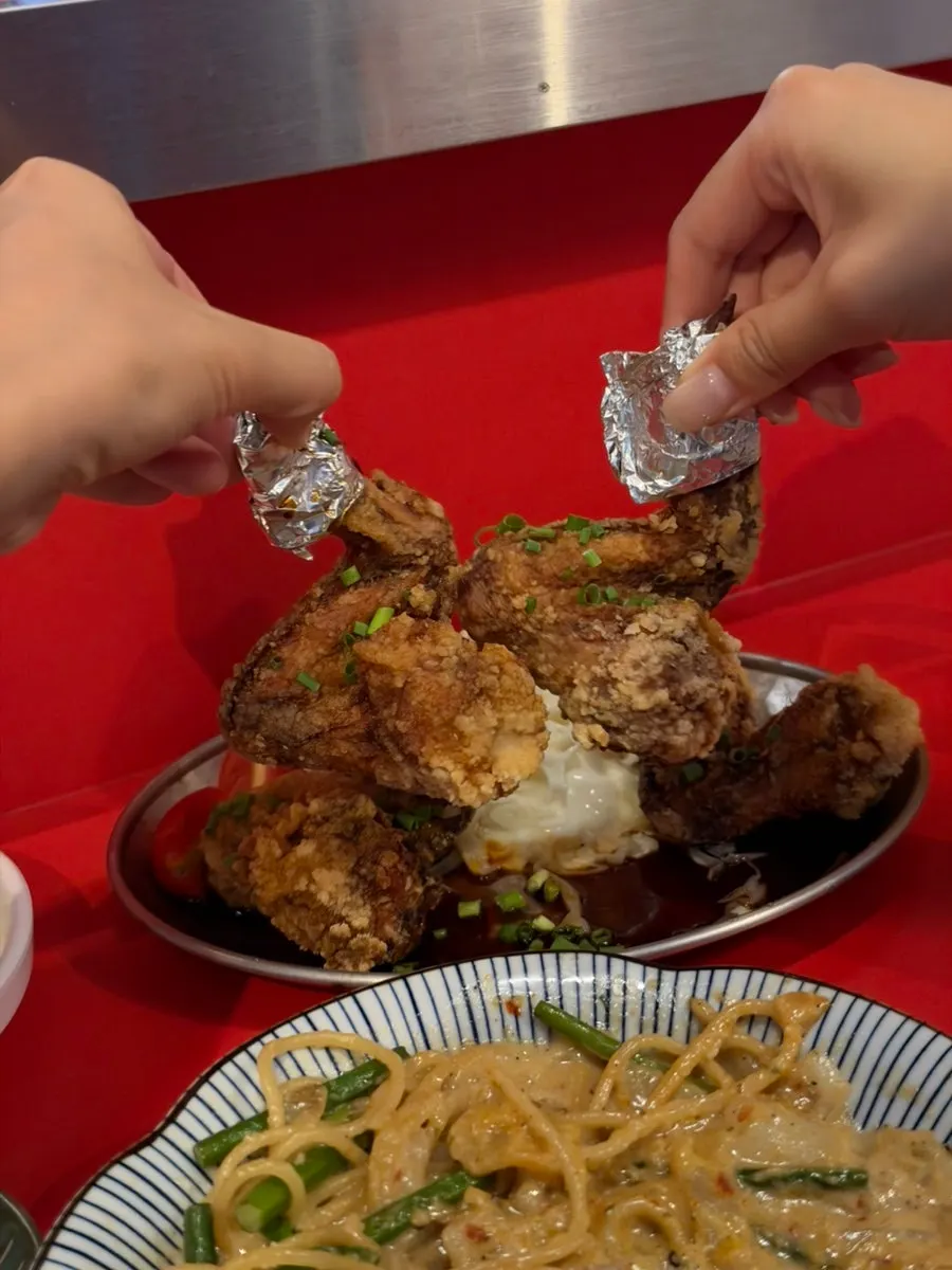 A plate of 7 kinds of yakitori on skewers