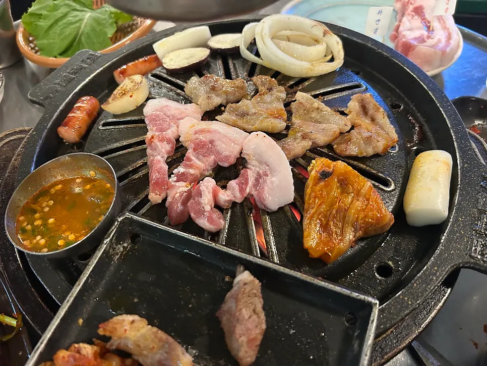 繊維に沿って切って焼いたエリンギ