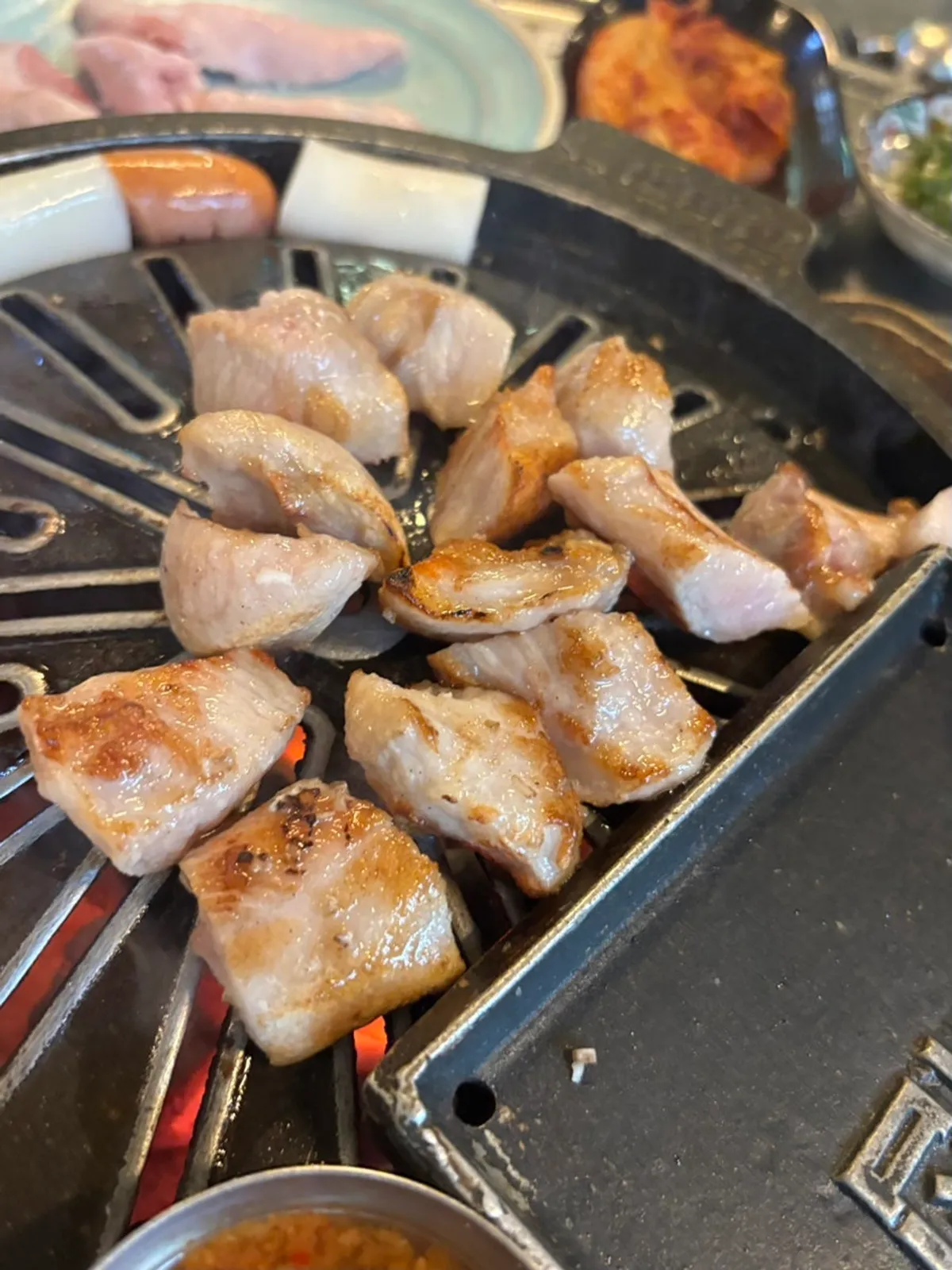 Golden-brown grilled hayansal special cut