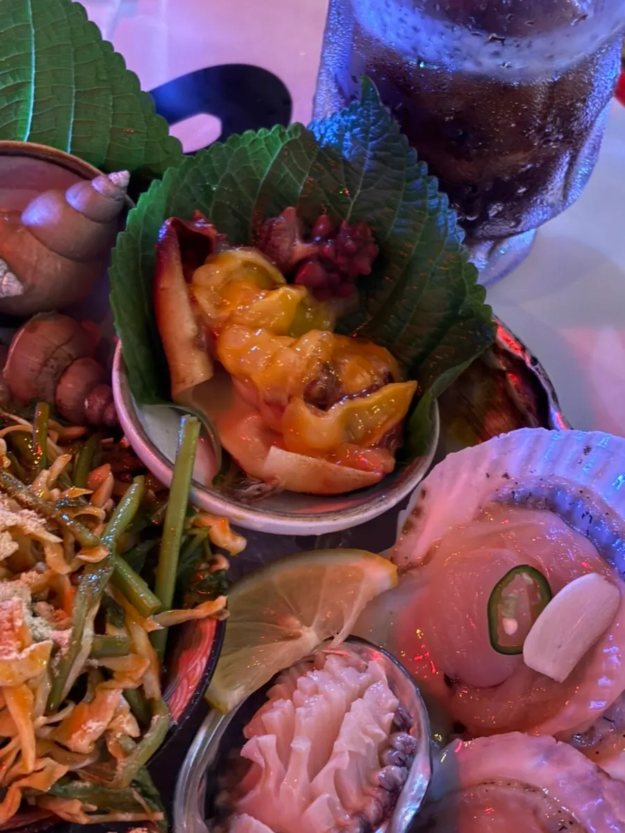 Plate of crunchy top shell