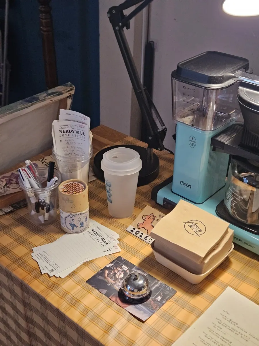 Interior near the counter after ordering