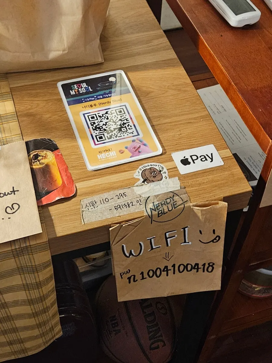 The table at Nerdy Blue Burrow after finishing