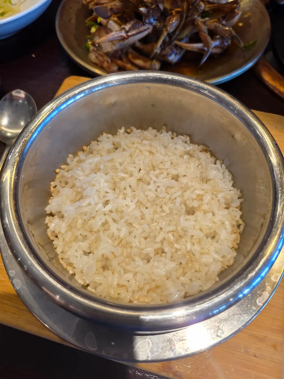 구워지는 양념 갈비