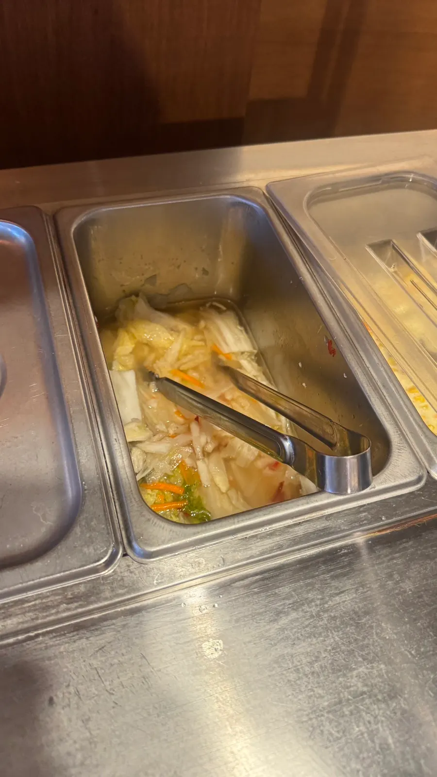 Side dishes from Neuru Jip's self-serve bar